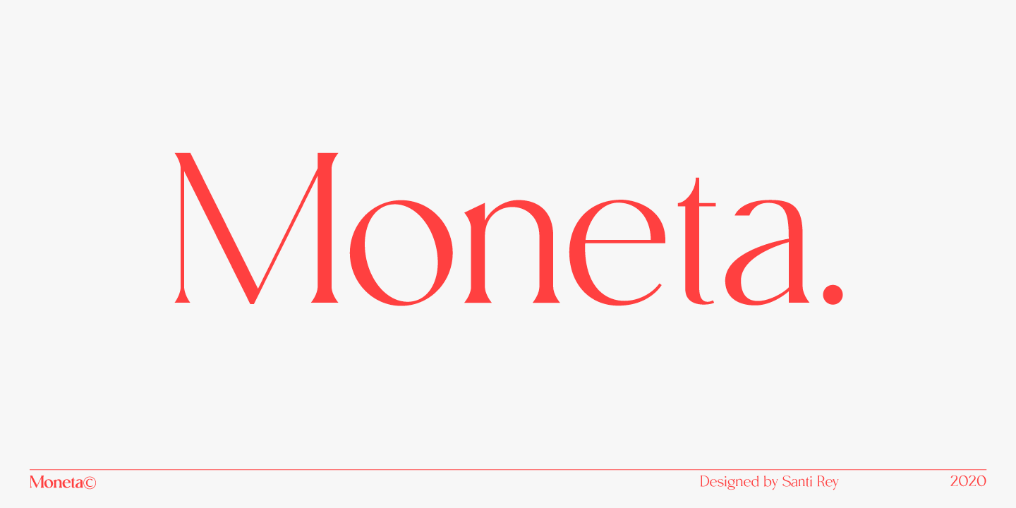 Moneta Font